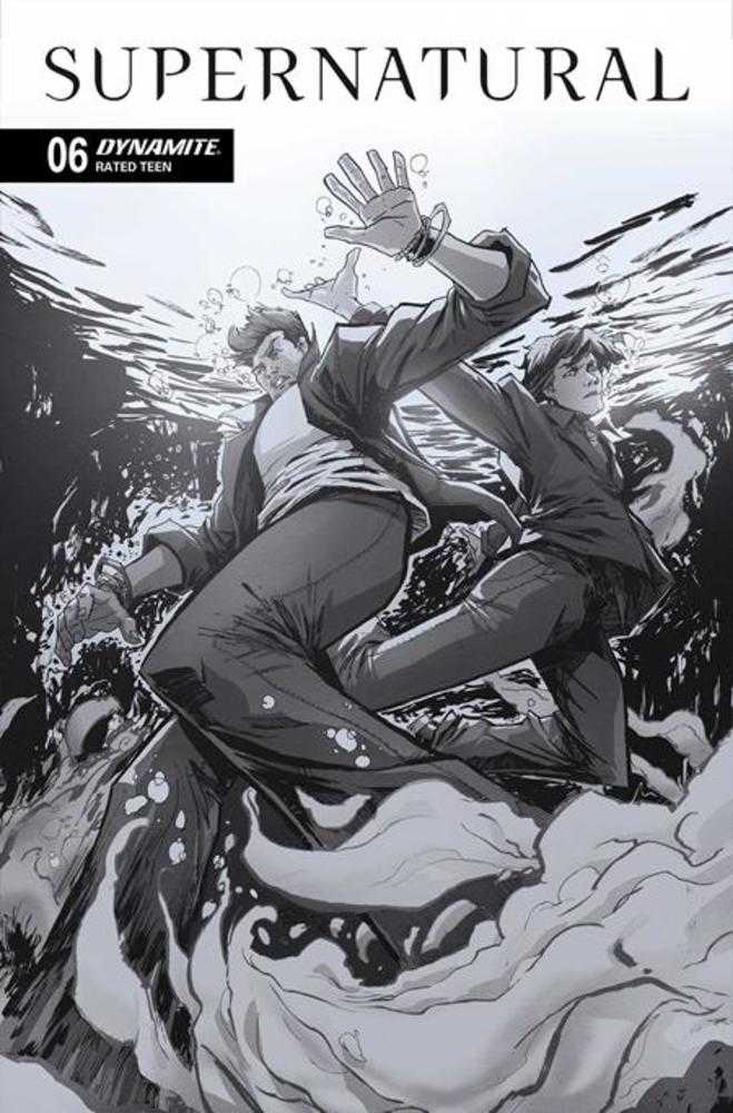 Supernatural #6 Cover F Inc 1:10 David Cousens Line Art Variant