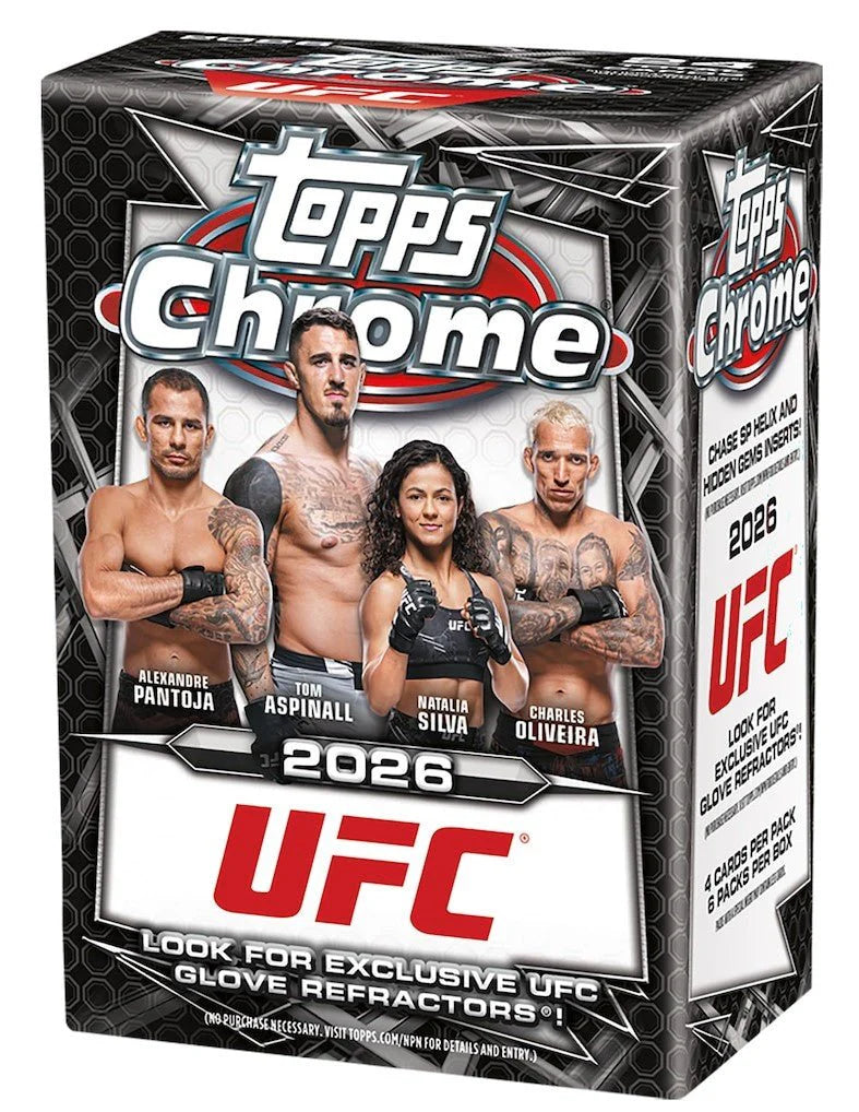 Topps Chrome: 2026 UFC Blaster Box