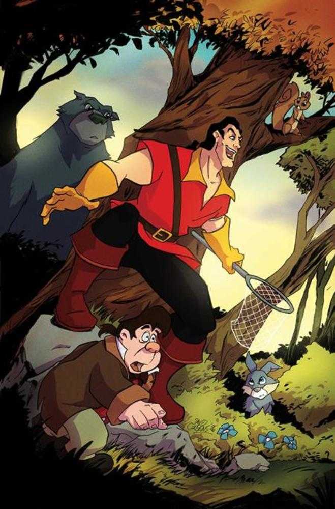 Disney Villains Gaston #2 Cover F Inc 1:10 David Cousens Full Art Variant