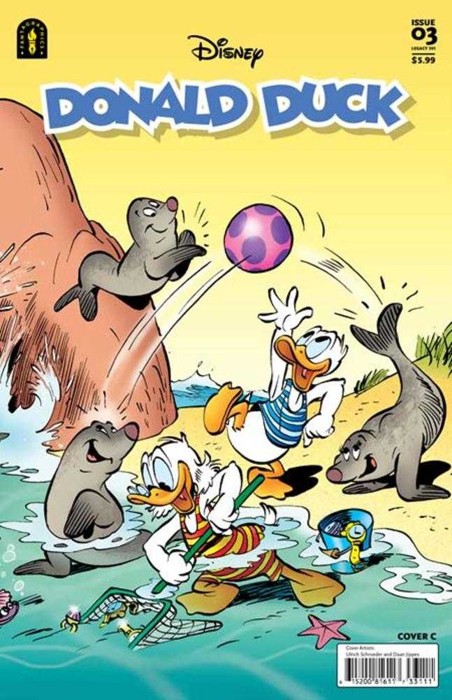 Donald Duck Legacy #391 Call Of The Wild Sea Cover C Inc 1:10 Daan Jippes Ulrich Schroeder Wraparound Variant