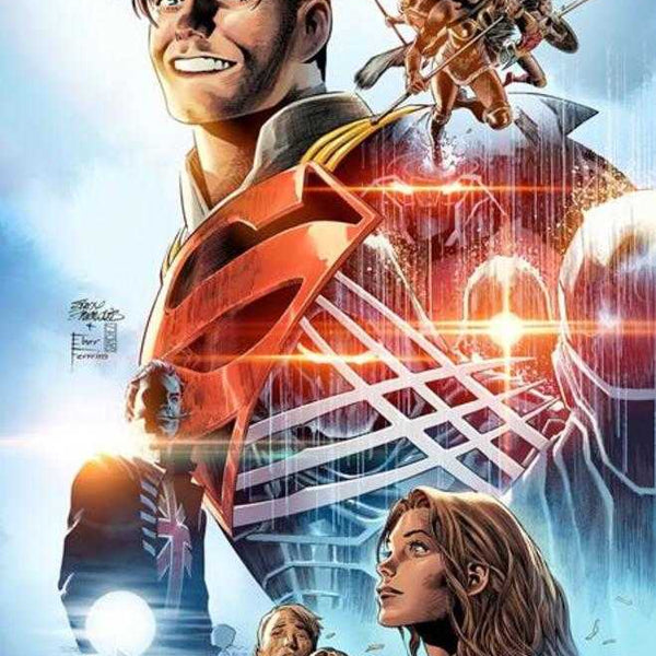 Superman #37 Cover E Eddy Barrows Things To Come Card Stock Variant (T