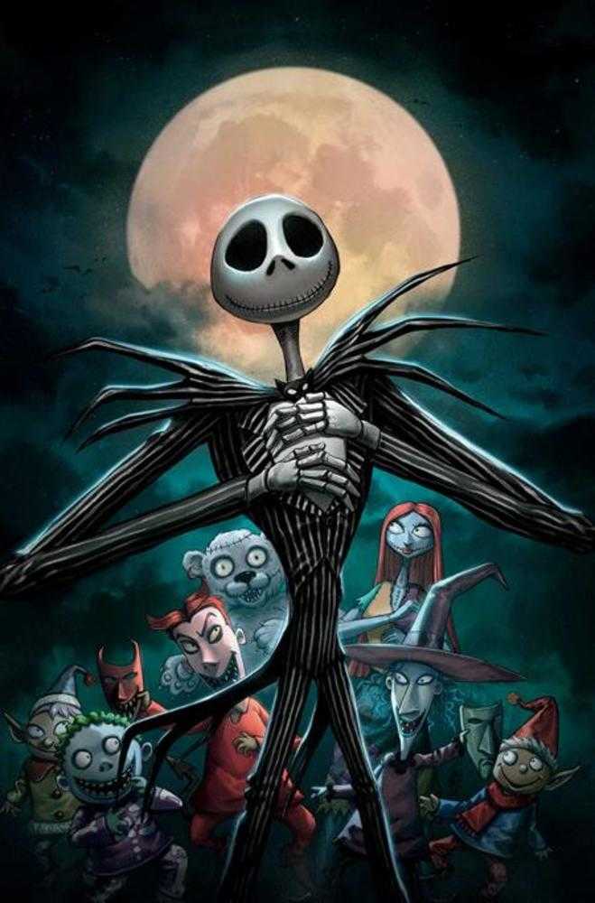 Tim Burtons The Nightmare Before Christmas The Shiver Of Christmas Town #4 Cover G 1 in 10 Alan Quah Full Art Variant