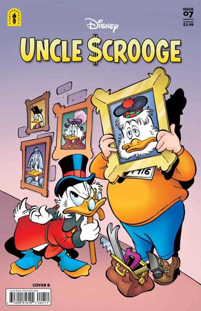 Uncle Scrooge Legacy #467 The Mcduck Journals The Duckburg Years  Cover B Ulrich Schroeder Variant
