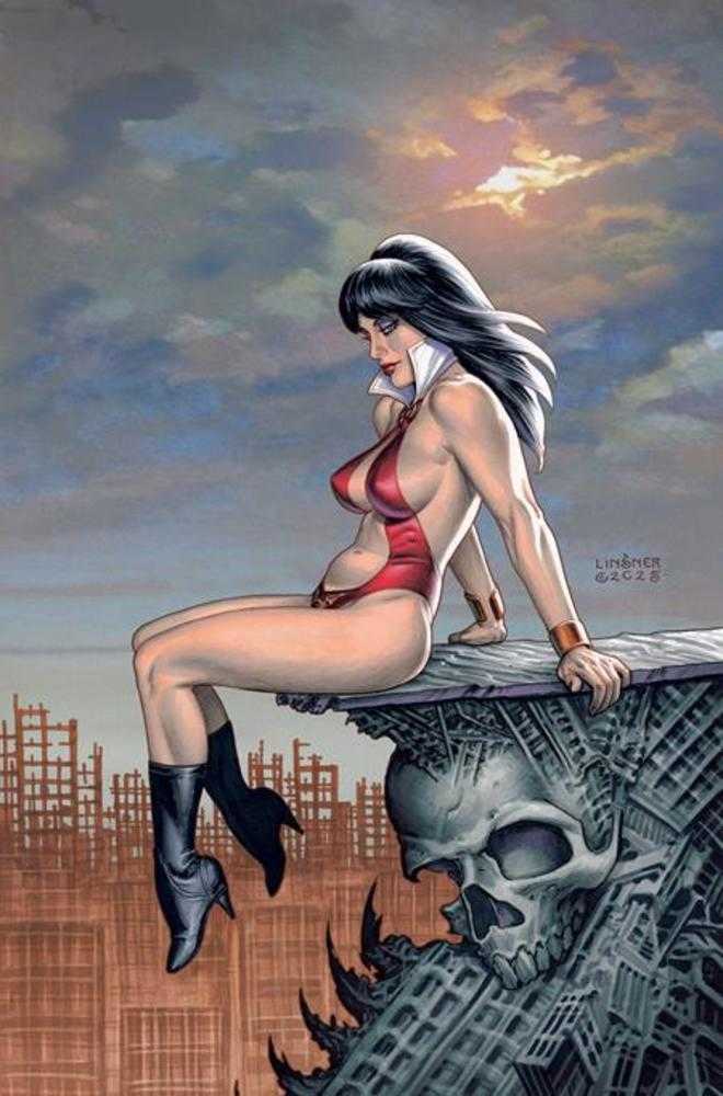 Vampirella Armageddon #10 Cover G 1 in 10 Joseph Michael Linsner Full Art Variant
