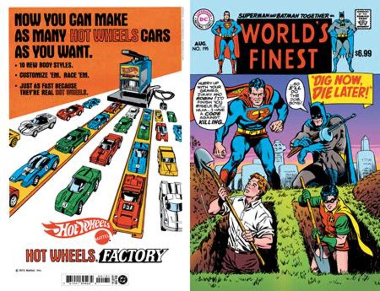 Worlds Finest Comics #195 Facsimile Edition Cover C Curt Swan Foil Variant