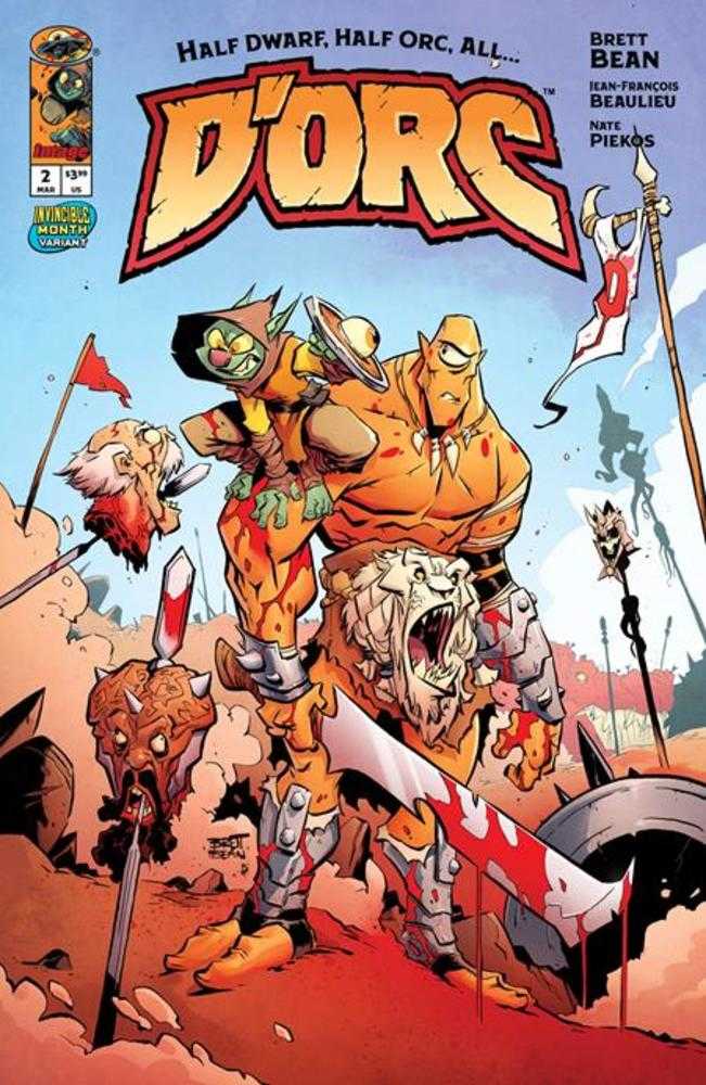 Dorc #2 Cover C Brett Bean Invincible Team Up Variant