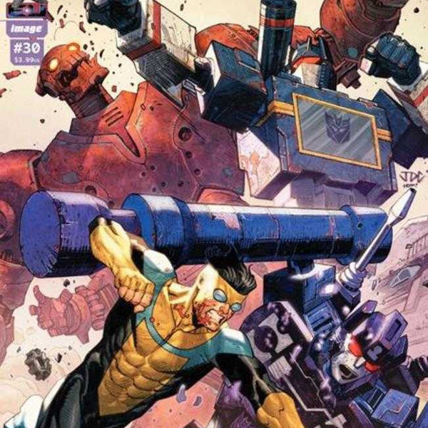 Transformers #30 Cover F Josh Cassara Invincible Team Up Variant