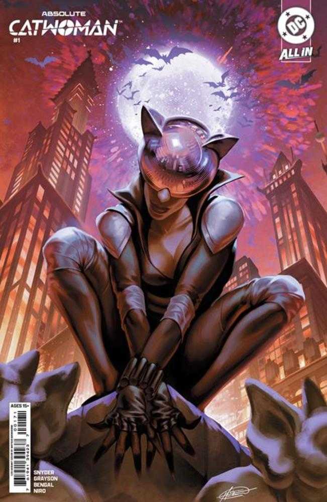 Absolute Catwoman #1 (Of 6) Cover H Inc 1:25 Mateus Manhanini Card Stock Variant
