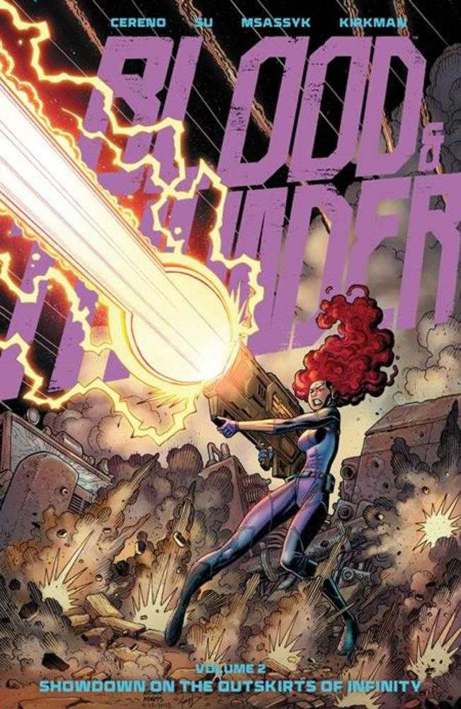 Blood & Thunder TPB Volume 02: Showdown On The Outskirts Direct Market Exclusive Arthur Adams & Msassyk Cover (Mature)