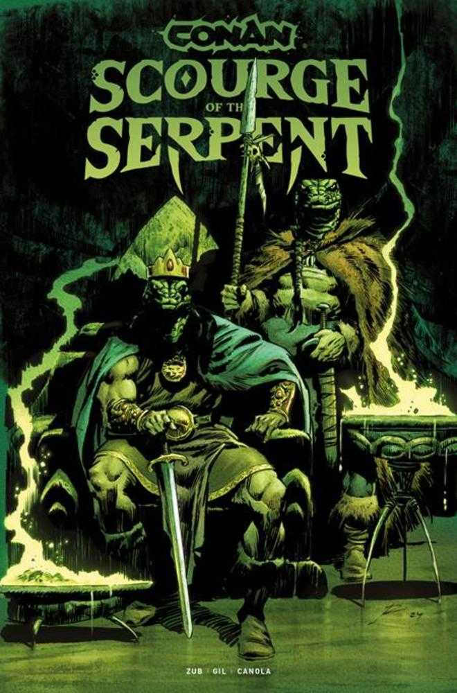 Conan: Scourge of The Serpent TPB Volume 01 Roberto De La Torre Glow In The Dark Direct Market Edition (Mature)