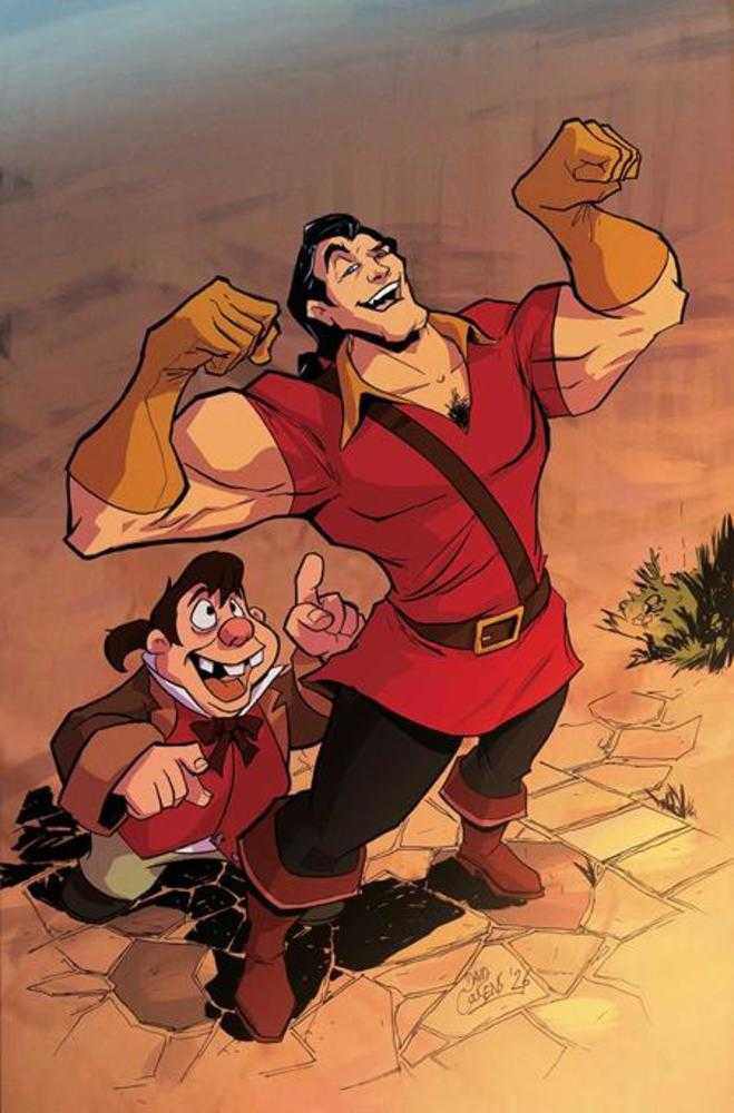 Disney Villains Gaston #3 Cover E 1 in 10 David Cousens Full Art Variant