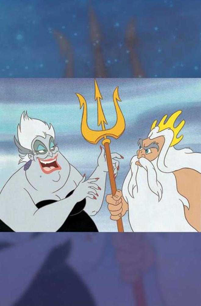 Disney Villains Ursula #4 Cover F Inc 1:10 Storybook Art Cartoon Head Full Art Variant