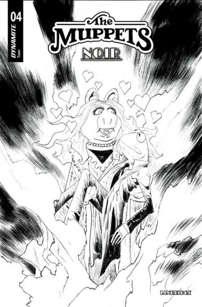 Muppets Noir #4 Cover D Inc 1:10 Jae Lee Line Art Variant