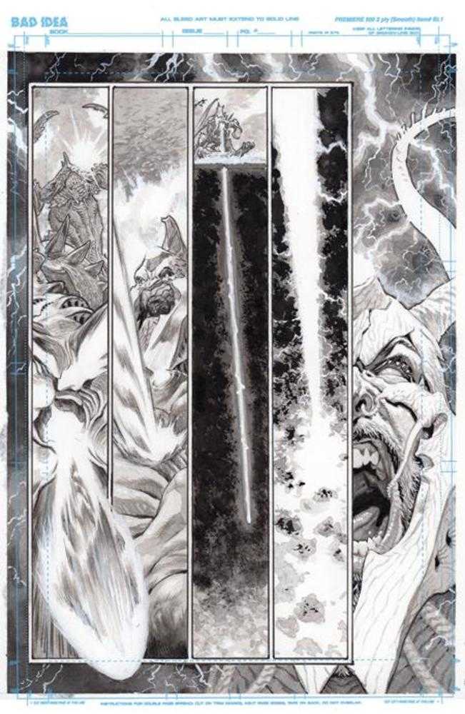 Olympus Saga Megalith #1 (Of 4) Cover I Lewis Larosa Original Art Edition 6 Variant