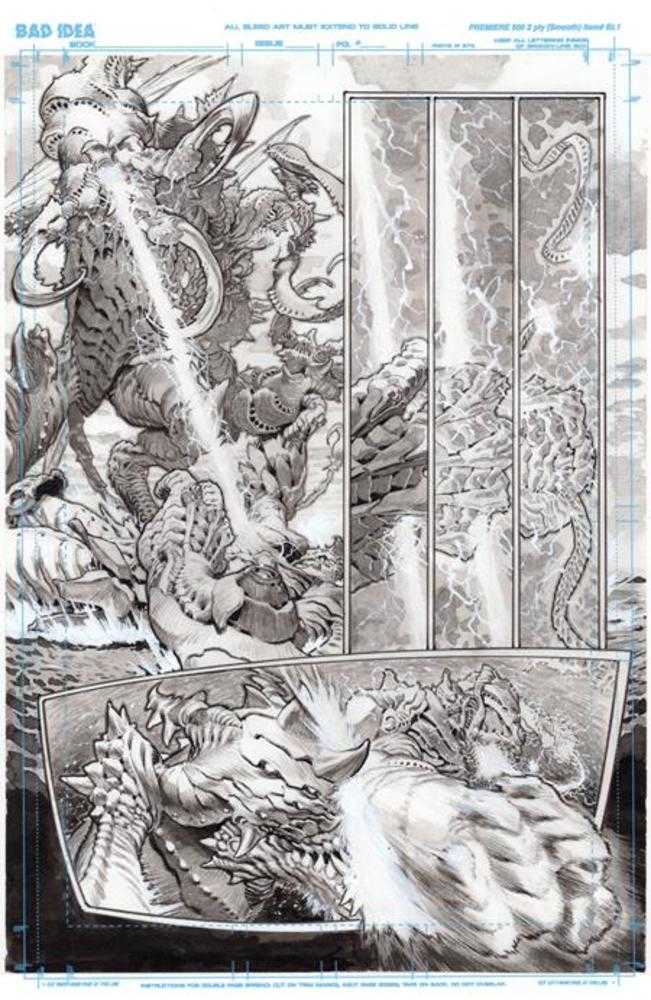 Olympus Saga Megalith #1 (Of 4) Cover L Lewis Larosa Original Art Edition 9 Variant