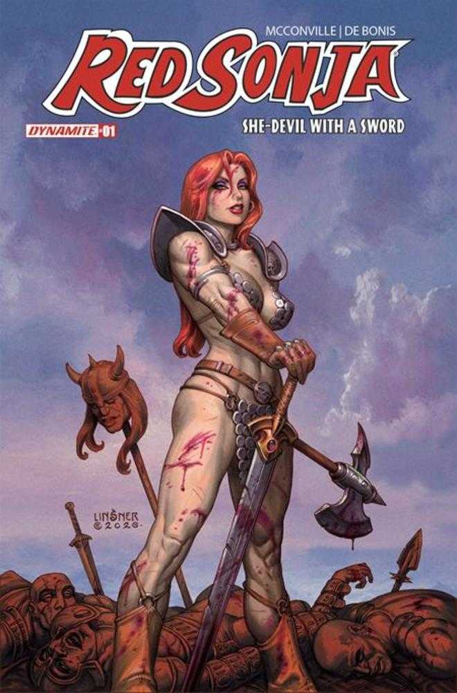 Red Sonja: She-Devil with a Sword #1 Cover C Joseph Michael Linsner Variant