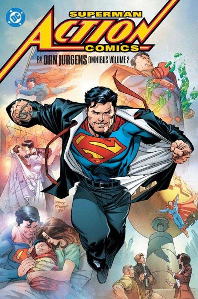 Superman Action Comics by Dan Jurgens Omnibus Hardcover Volume 02