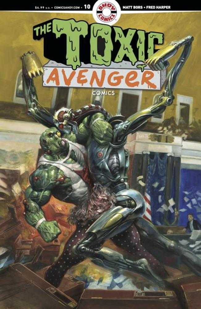 Toxic Avenger Comics #10 Cover A Fred Harper (Mature)