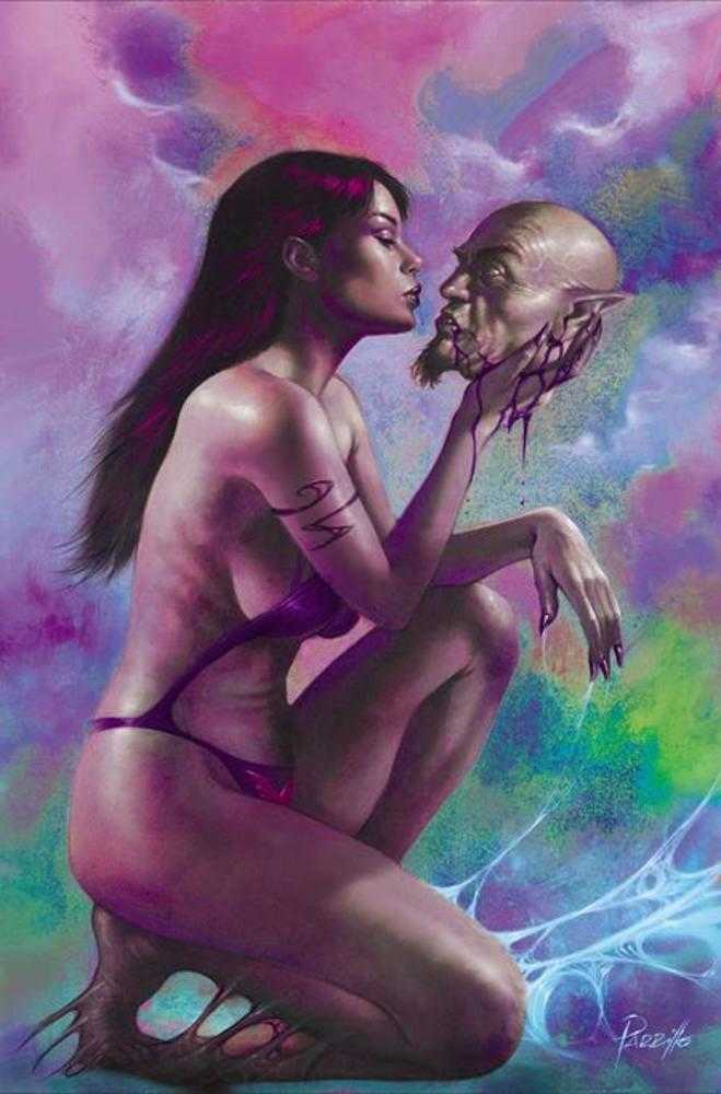 Vampirella #12 Cover O Inc 1:10 Lucio Parrillo Ultraviolet Full Art Variant