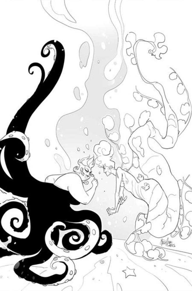 Disney Villains Ursula #2 Cover N Inc 1:5 Mirka Andolfo Line Art Full Art Variant