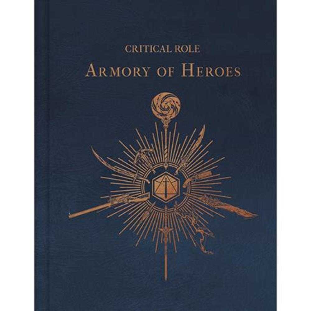 Critical Role Hardcover The Armory of Heroes