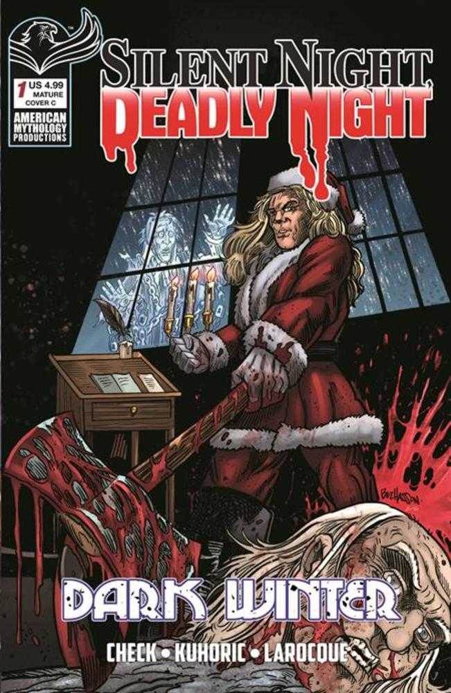 Silent Night Deadly Night Dark Winter #1 (Of 2) Cover C Buz Hasson Variant (Mature)