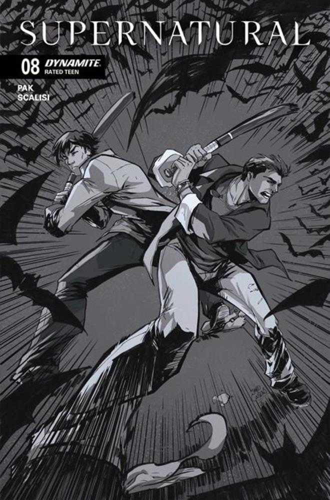 Supernatural #8 Cover G Inc 1:10 David Cousens Line Art Variant