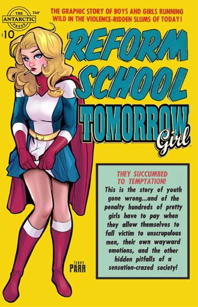 Tomorrow Girl #19 Cover B Terry Parr Retro Homage Variant