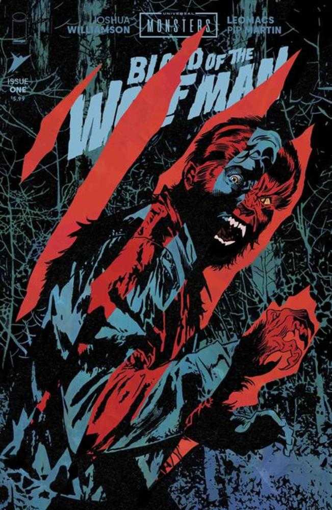 Universal Monsters: Blood of The Wolf Man #1 (Of 4) Cover I Michael Walsh Die Cut Foil Reveal Variant