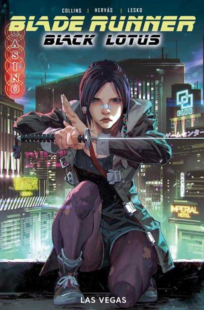 Blade Runner: Black Lotus TPB Volume 01: Las Vegas Direct Market Edition Kael Ngu Cover