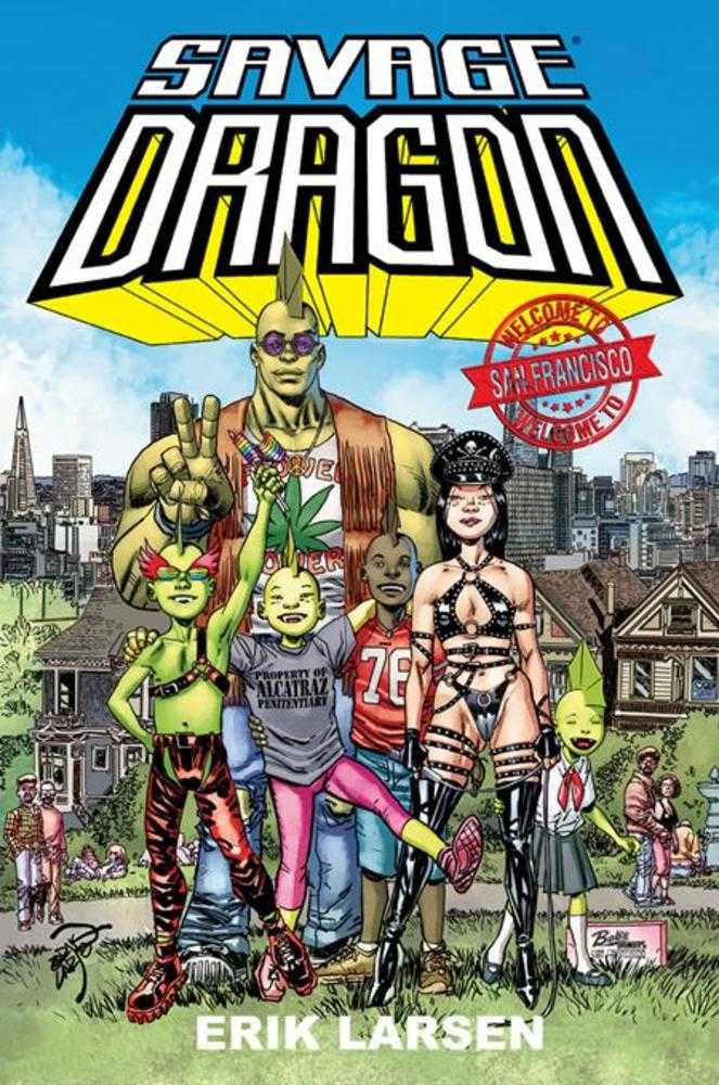 Savage Dragon: Welcome To San Francisco TPB (Mature)
