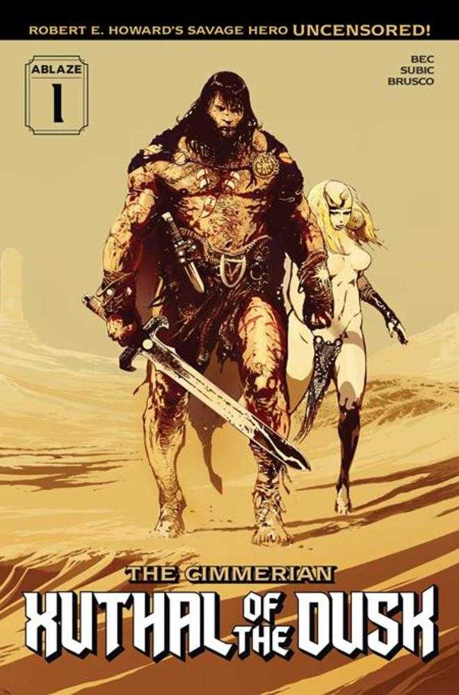 Cimmerian Xuthal Of The Dusk #1 (Of 3) Cover B Stevan Subic Variant (Mature)