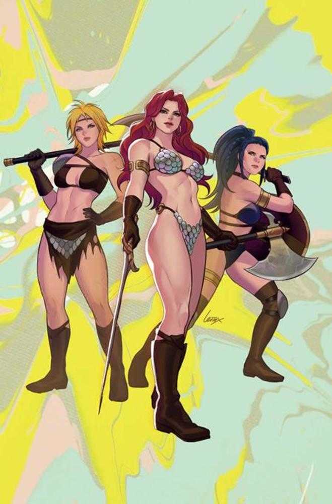 Red Sonja: She-Devil with a Sword  #2 Cover R Inc 1:7 Leirix Li K Pop Homage Full Art Variant