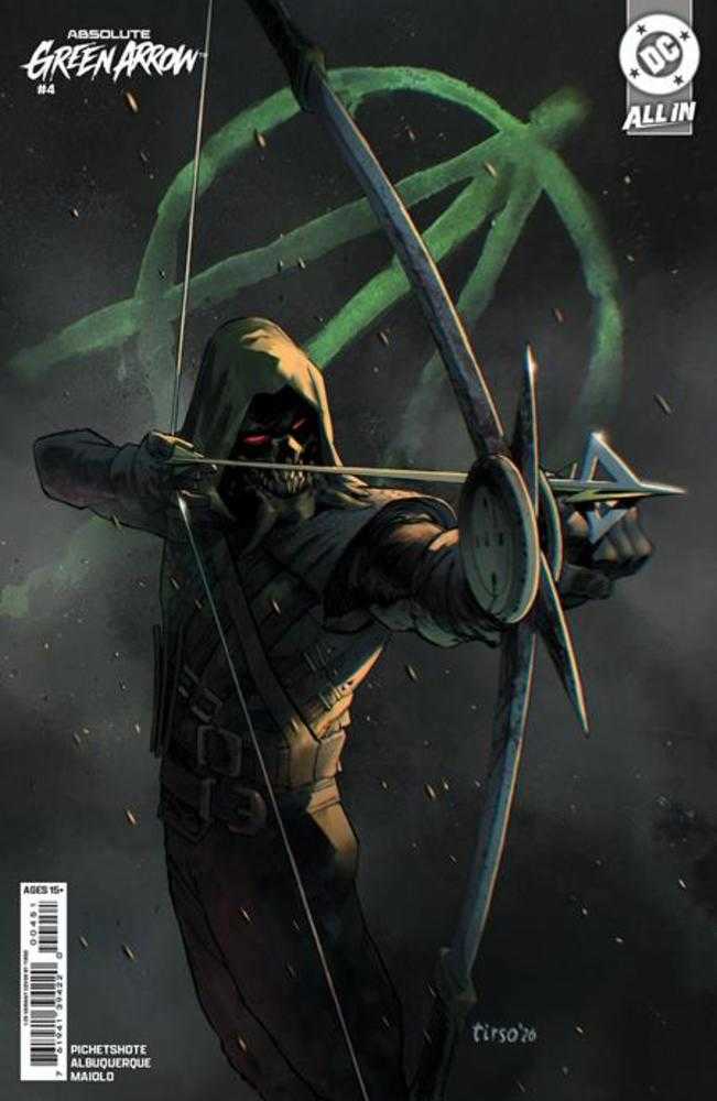 Absolute Green Arrow #4 (Of 6) Cover E Inc 1:25 Tirso Cons Card Stock Variant
