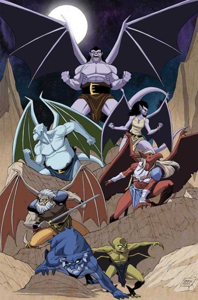 Gargoyles (2026) #1 Cover M Inc 1:25 Drew Moss Virgin Variant