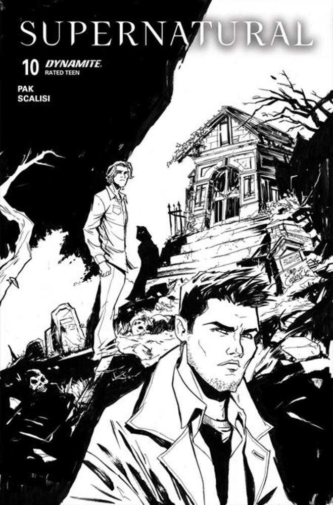 Supernatural #10 Cover G Inc 1:10 David Cousens Line Art Variant