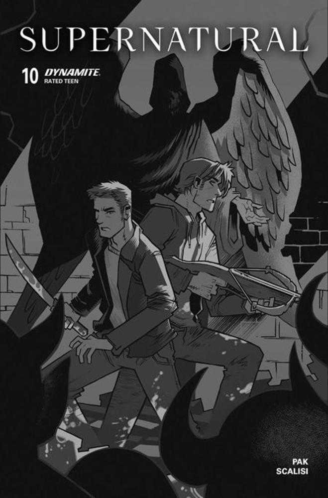 Supernatural #10 Cover H Inc 1:10 John Amor Line Art Variant