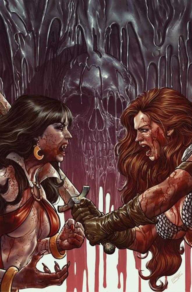 Vampirella vs Red Sonja Red City #1 Cover J Inc 1:15 Diego Yapur Virgin Variant