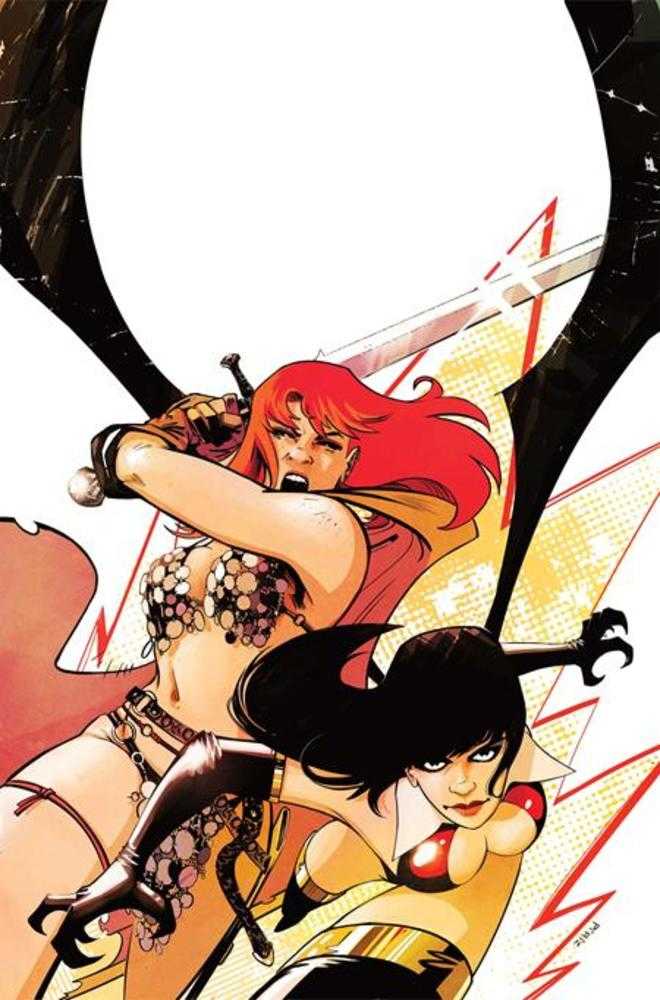 Vampirella vs Red Sonja Red City #1 Cover K Inc 1:20 Sebastian Piriz Virgin Variant