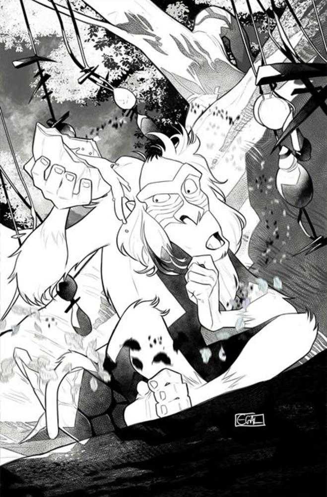 Lion King #5 Cover J Inc 1:5 Edwin Galmon Line Art Full Art Variant