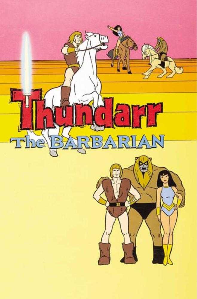 Thundarr The Barbarian #6 Cover M Inc 1:7 Jack Kirby Model Sheet Virgin Variant