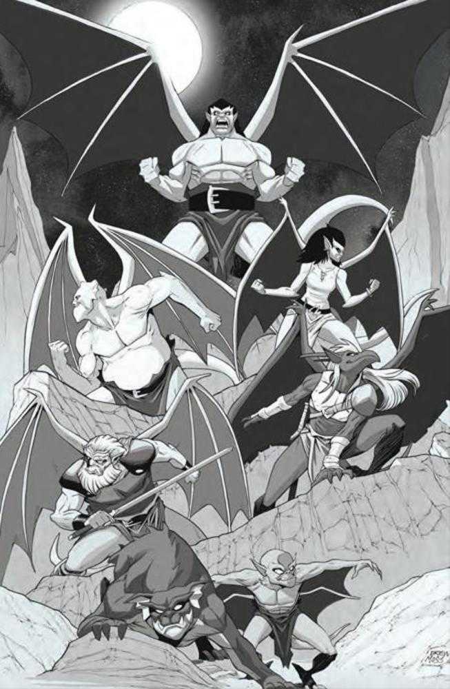 Gargoyles (2026) #1 Cover N Variant Edition Inc 1:7 Drew Moss Line Art Virgin
