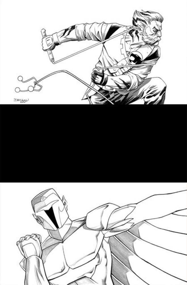 Thundercats X Silverhawks #5 Cover M Inc 1:7 Declan Shalvey Line Art Virgin Variant
