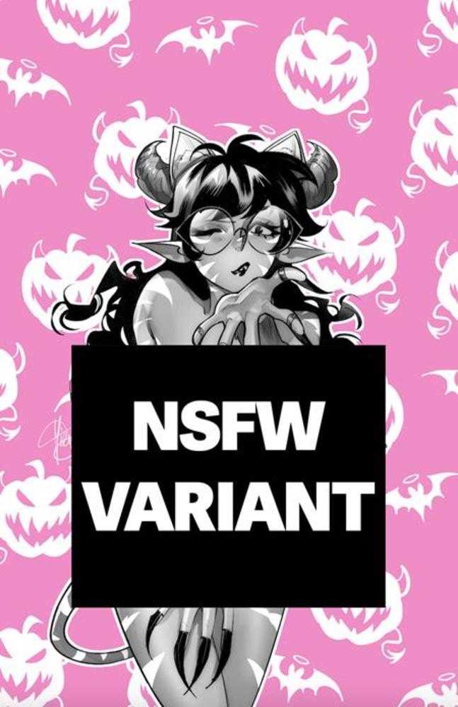 Mirka Andolfo's Sweet Paprika Black White & Pink Halloween Special #1 (Of 2) Cover F Mirka Andolfo Hot Nsfw Polybagged Variant (Mature)