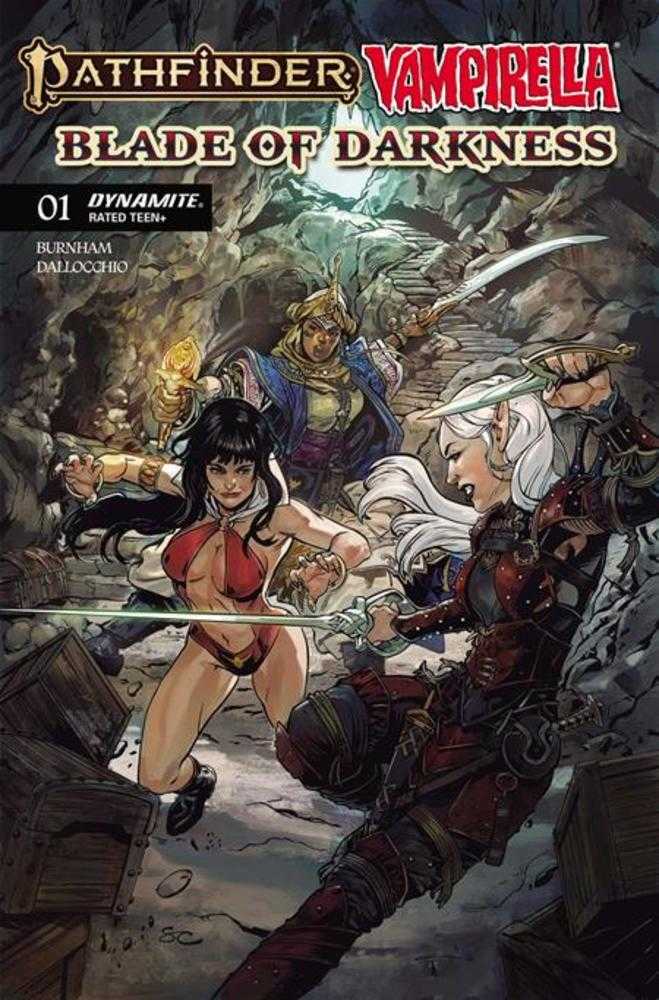 Pathfinder / Vampirella: Blade of Darkness #1 Cover A Steven Cummings