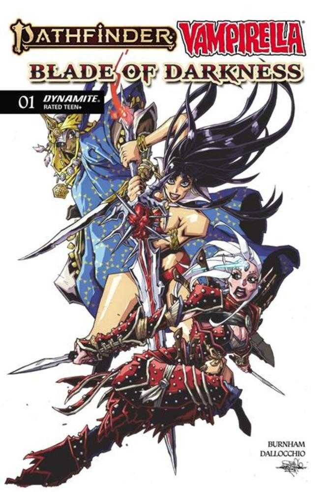 Pathfinder / Vampirella: Blade of Darkness #1 Cover B Andrew Huerta Variant