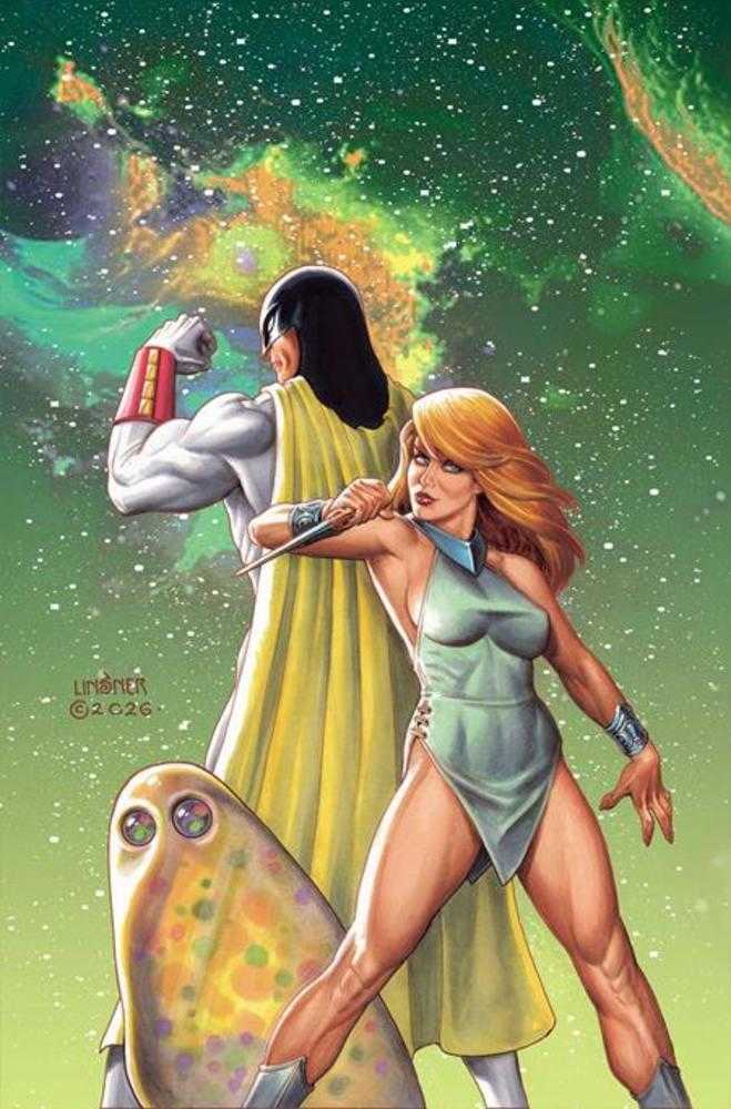 Space Ghost vs The Herculoids #2 Cover K Inc 1:20 Joseph Michael Linsner Virgin Variant