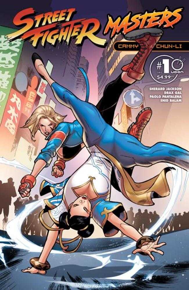 Street Fighter Masters: Cammy vs Chun Li #1 (One Shot) Cover C Enid Balam Variant