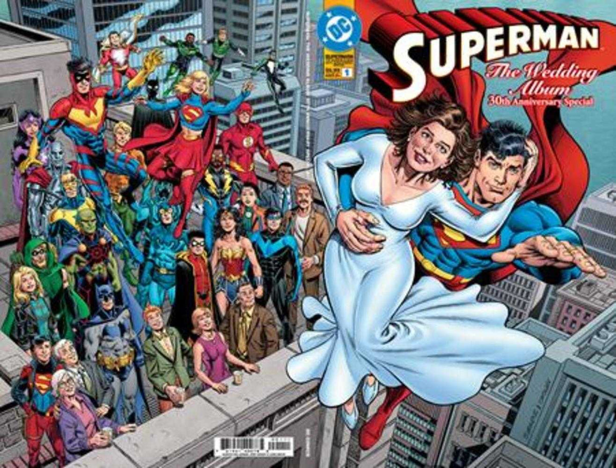 Superman: The Wedding Album – 30th Anniversary Special #1 (One Shot) Cover A Dan Jurgens & Jerry Ordway Wraparound