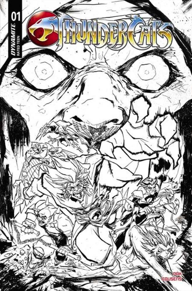Thundercats (2026) #1 Cover N Inc 1:20 David Cousens Line Art Variant
